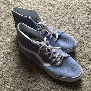 Baby Blue High-Top Skater Vans